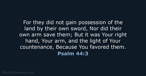 44palms|Psalms 44 .